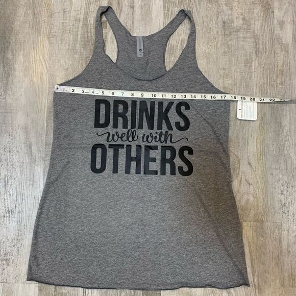 $5 ADD ON ITEM NWT Next level apparel “drinks well with others” Razorback - Picture 7 of 12
